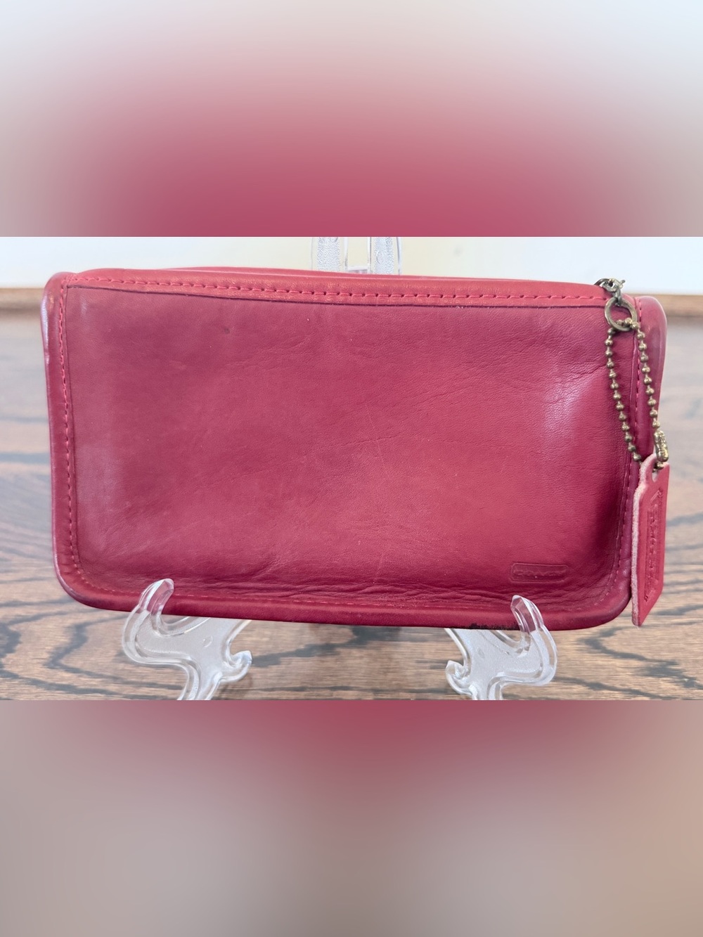 Vintage Coach 7165 Chunk Case - Red